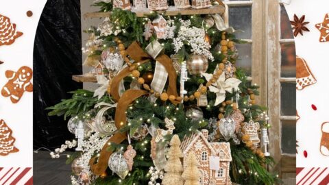 Sweet Holiday Magic: Gingerbread and Peppermint Christmas Decor Ideas
