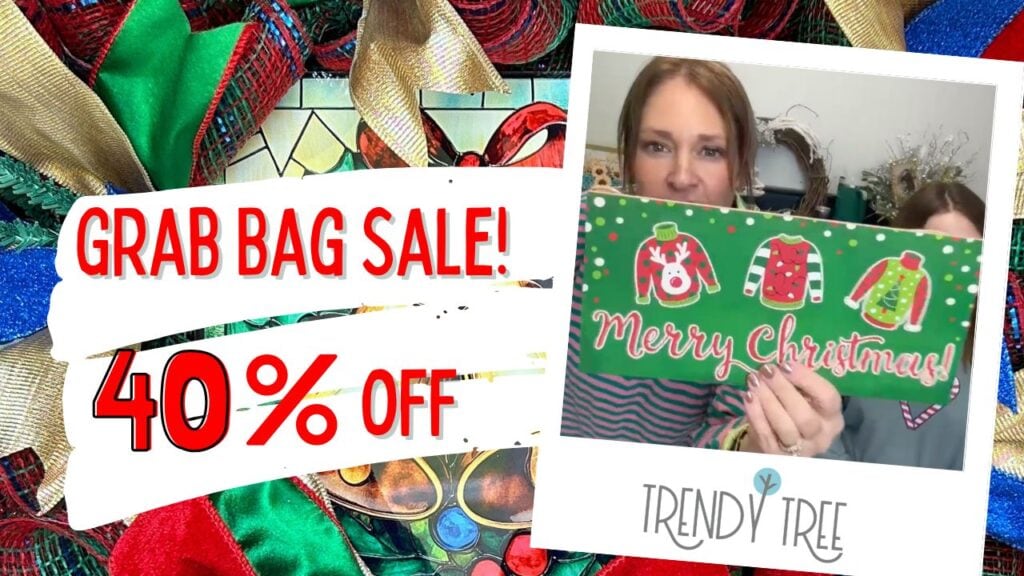 Grab Bag Sale at Trendy Tree: 40% Off Seasonal Decor and More!