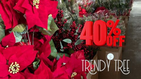 Trendy Tree warehouse sale