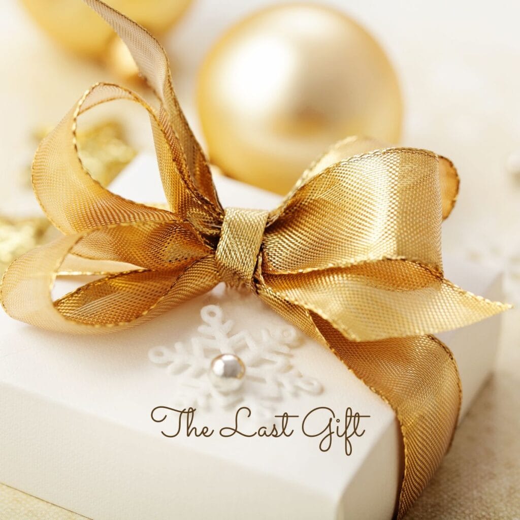a pretty Christmas gift, The Last Gift