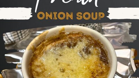 David's French Onion Soup in a ramekin