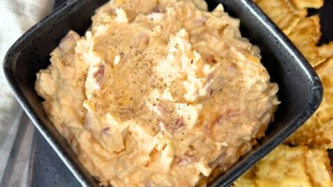 tangy pimento cheese, a zesty twist on a classic spread
