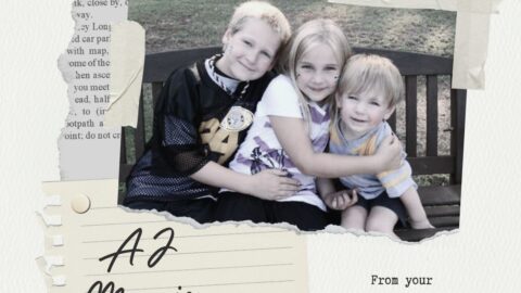 aj-maggie-matt a different kind of day grandkids, grandchildren