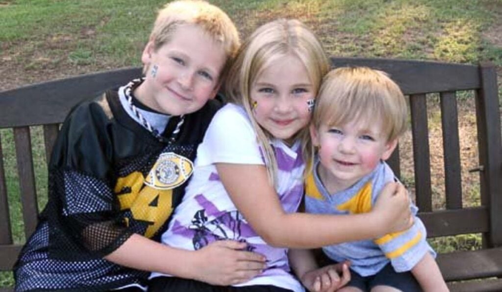 aj-maggie-matt a different kind of day grandkids, grandchildren
