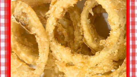 buttermilk battered onion rings Southern style