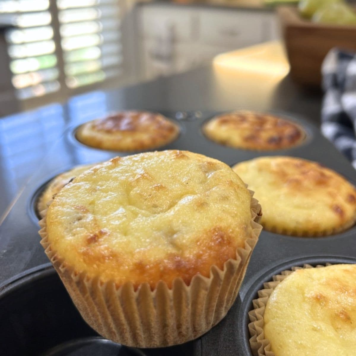 updated protein muffin added coconut flour