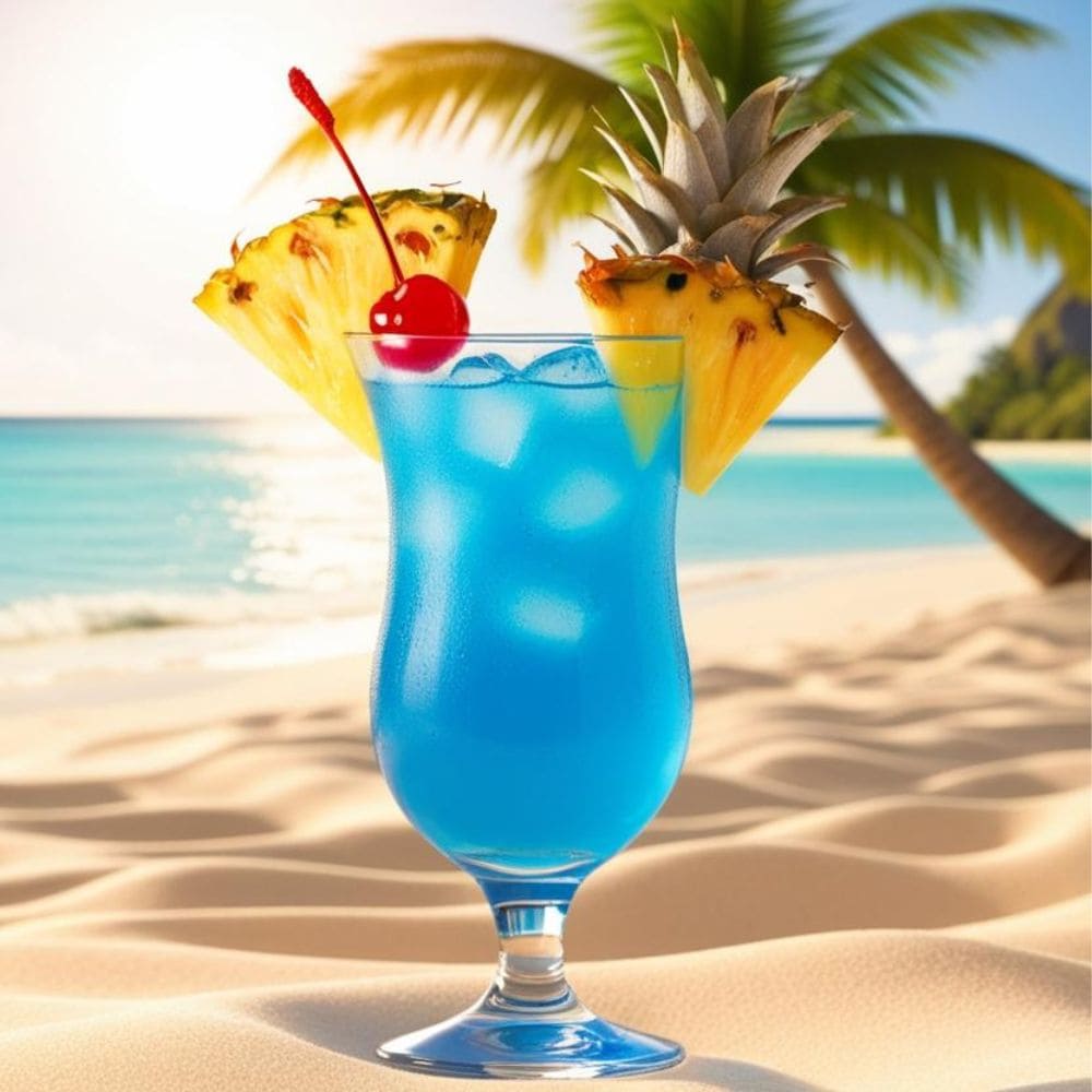 Blue Hawaii and Blue Hawaiian are two different cocktails