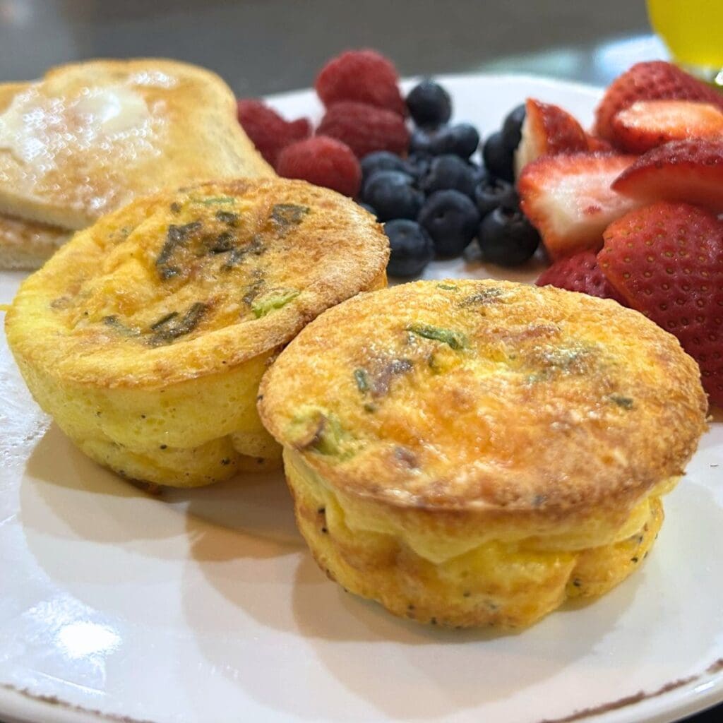 egg bites baked in the oven and a perfect breakfast or brunch treat