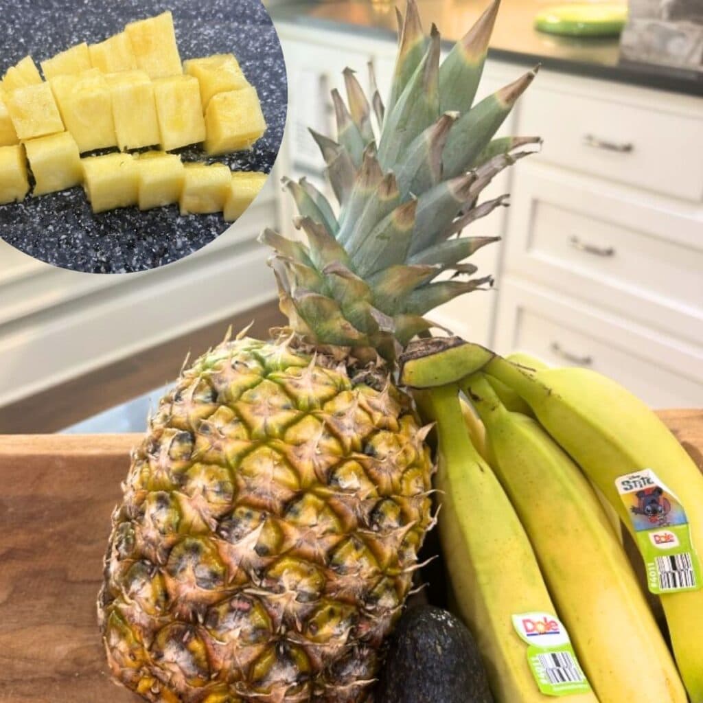how to cut a pineapple