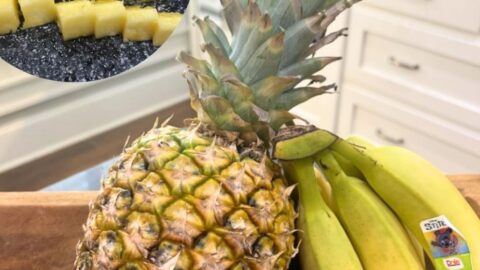 how to cut a pineapple