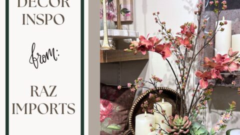 spring floral centerpiece