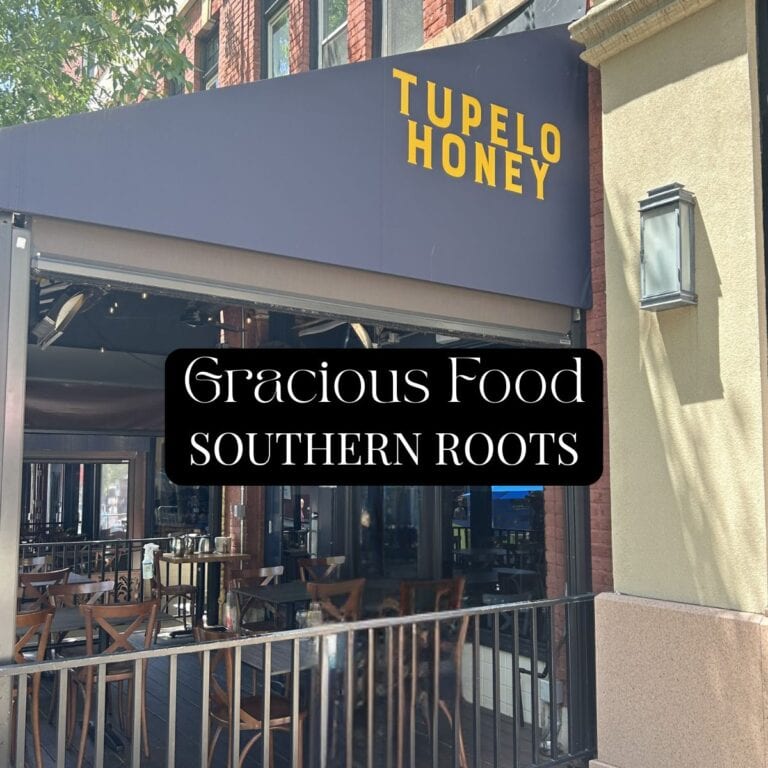 Tupelo Honey Cafe in Asheville, NC, gracious food, southern roots