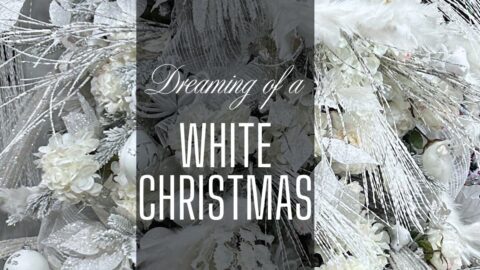 White Christmas Tree Inspiration from the Craig Bachman showroom in Dallas, tree designed by John Mark Enterprises