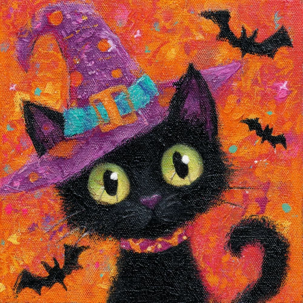 Trendy Tree Exclusive Metal 10" x 10" Signs Halloween Styles