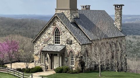chapel seen on the Top of The Rock Golf Tour, Branson, MO