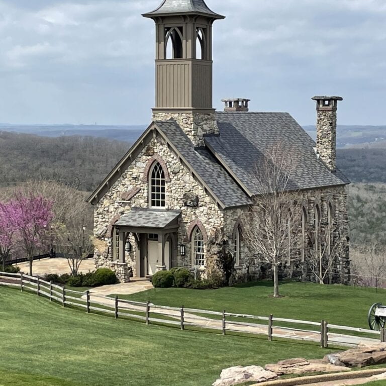 chapel seen on the Top of The Rock Golf Tour, Branson, MO