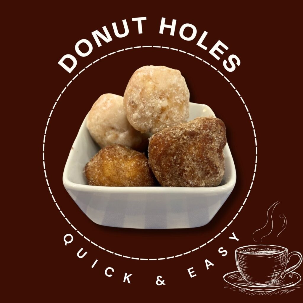 donut holes quick and easy to make out of canned biscuits