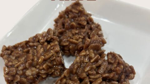 homemade star crunch bars