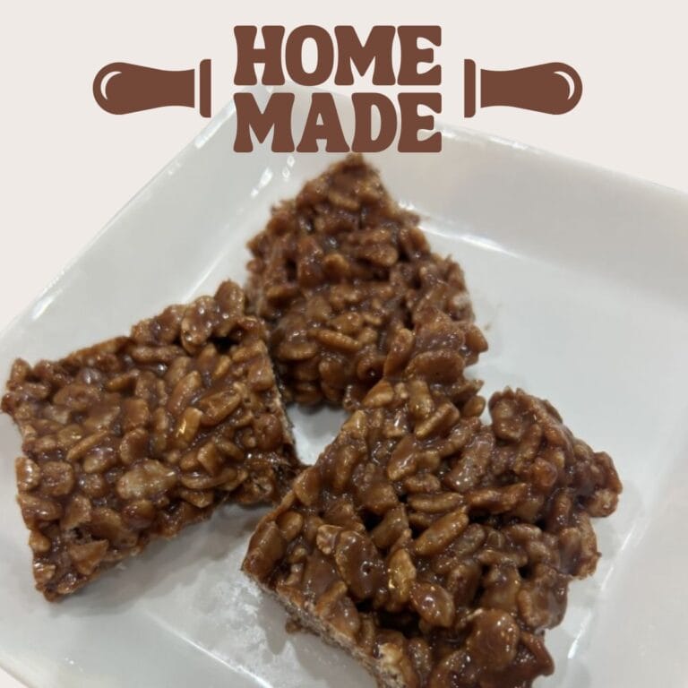 homemade star crunch bars