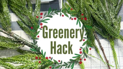 greenery stem hack