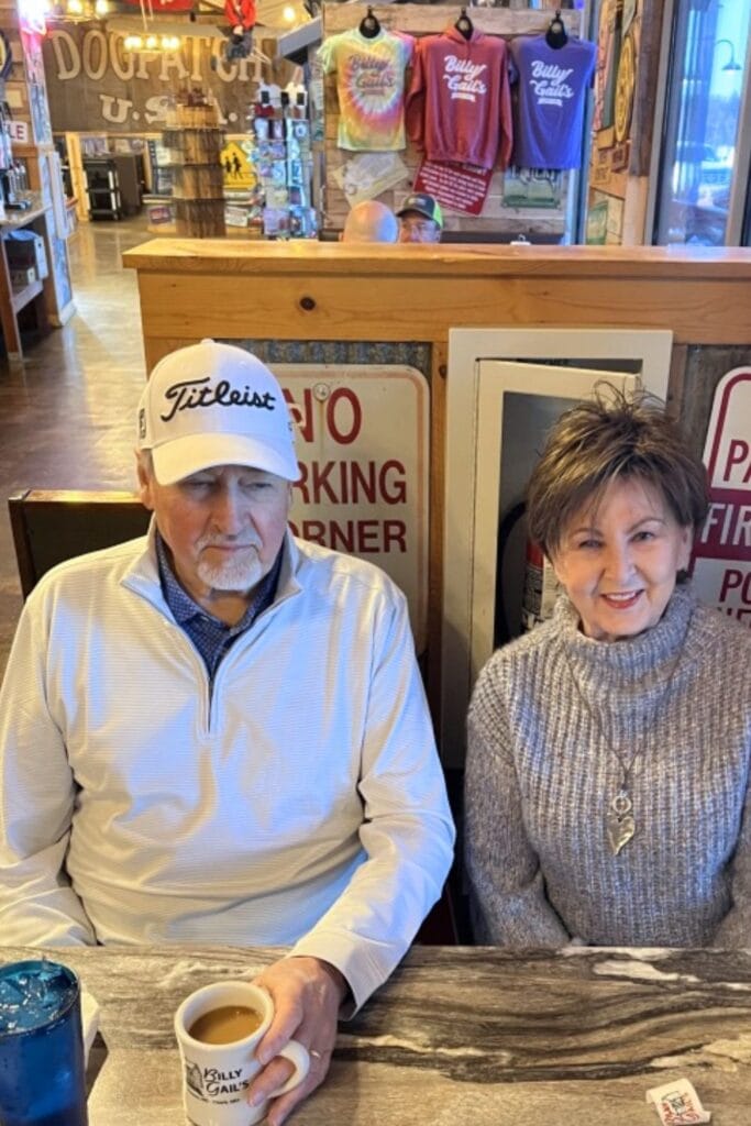 Jeannie and Terry traveling to Branson, MO
