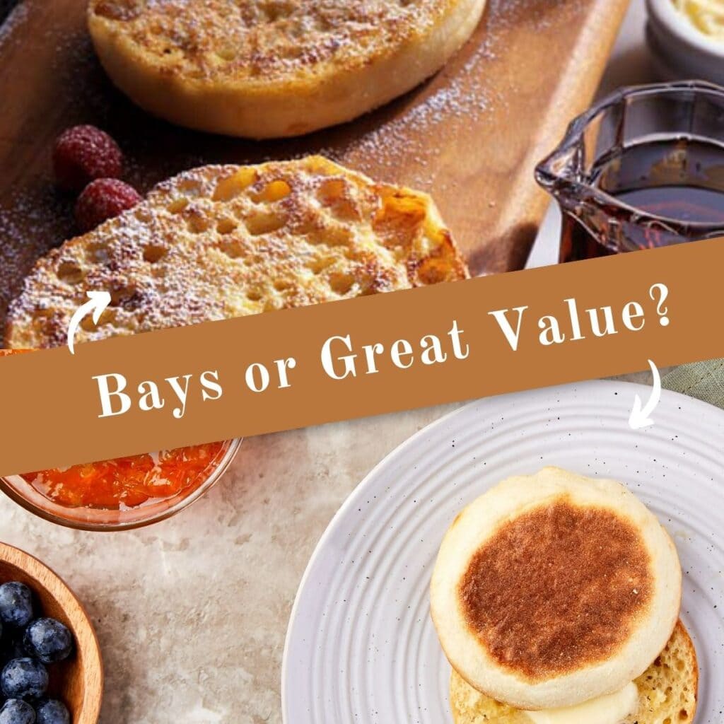 Bays versus Great Value English Muffins, worth the price?