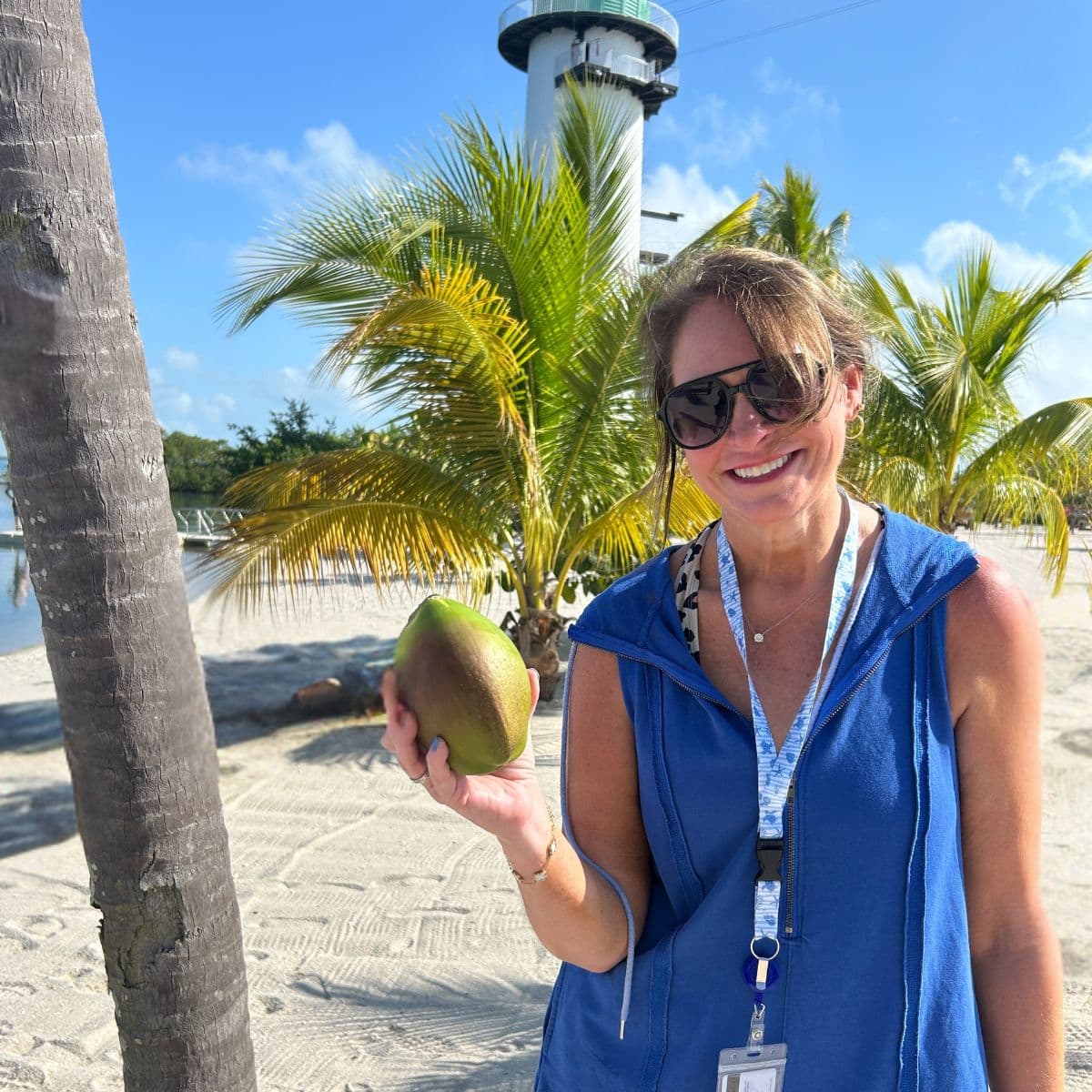 fresh coconut in Belize
