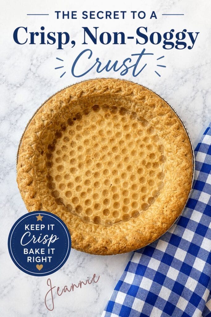How to keep a pie crust from puffing up during baking using ceramic pie weights