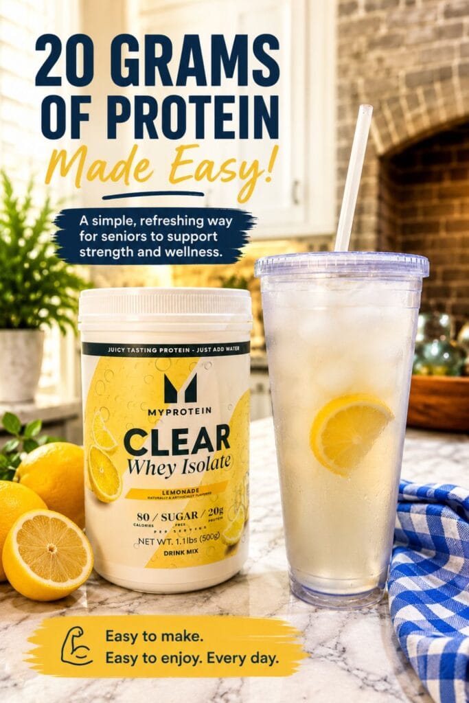 Protein for Seniors: An Easy Way to Add 20 Grams of Protein a Day