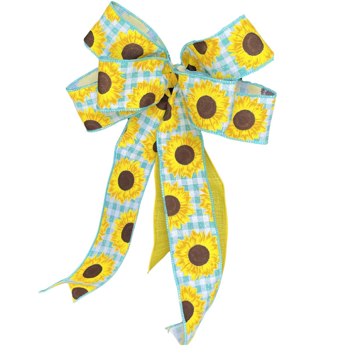 tutorial for an easy wreath bow