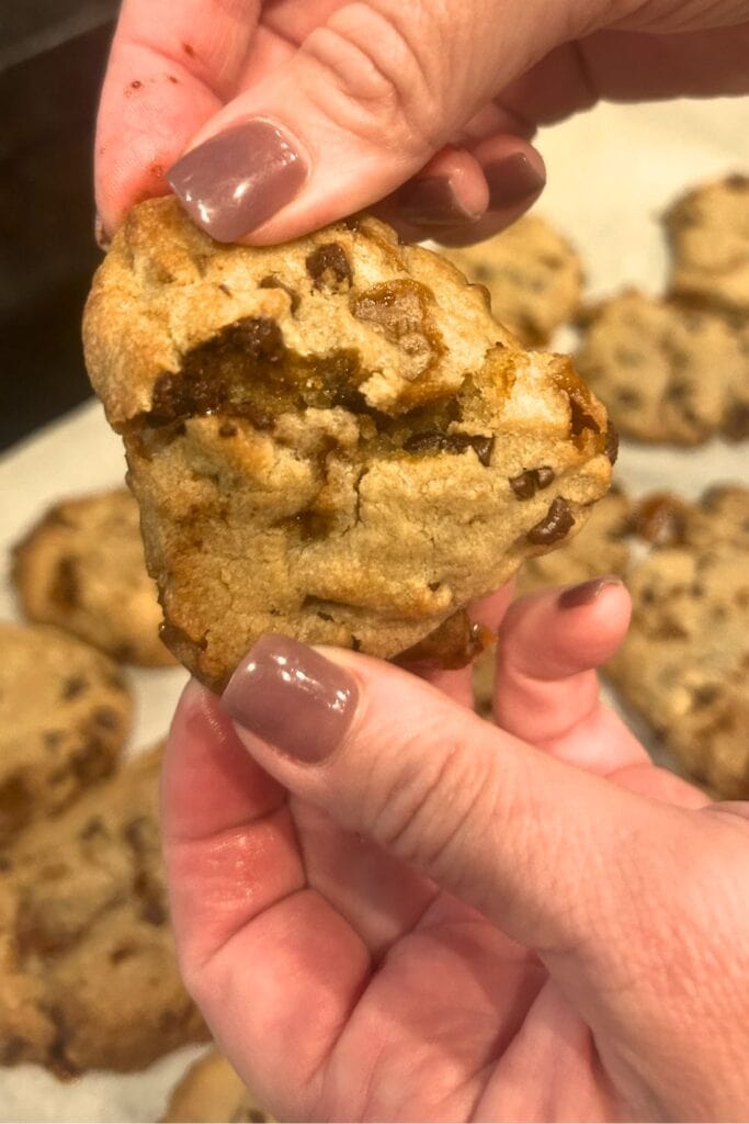 Brown Butter Toffee Chocolate Chip Cookies